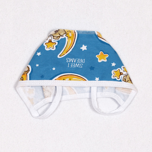 Чепчик для новорожденного с начесом