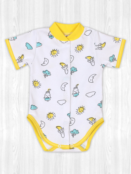 Боди для новорожденных солнце/милк