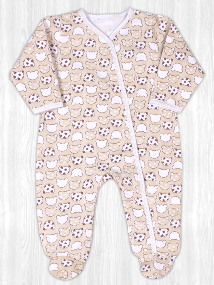 Комбинезон футер мишки/звездочет