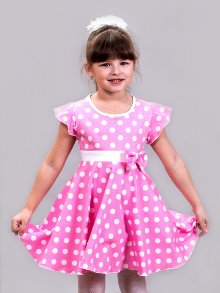 Платье детское розовенький