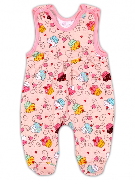 Ползунки на кнопках для новорожденных