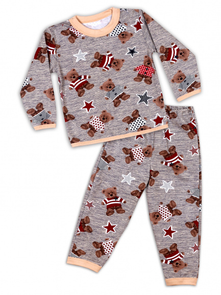 Пижама для девочек футер