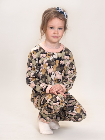 Пижама ПЖТ-54 стадо/капибар