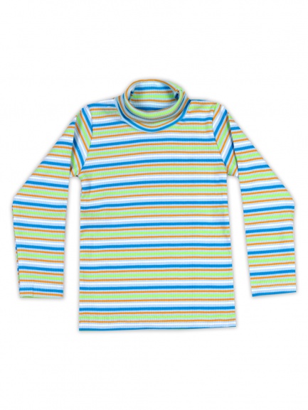 Бадлон однотонный голубой/салат