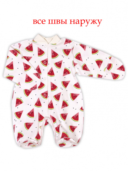 Комбинезон "Крошка" дольки/арбуза