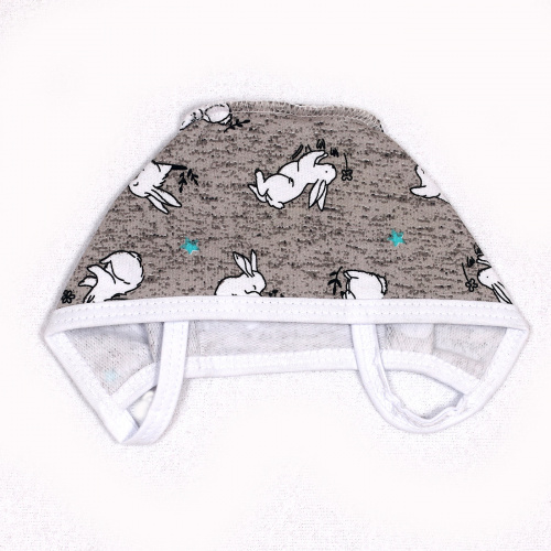 Чепчик для новорожденного с начесом