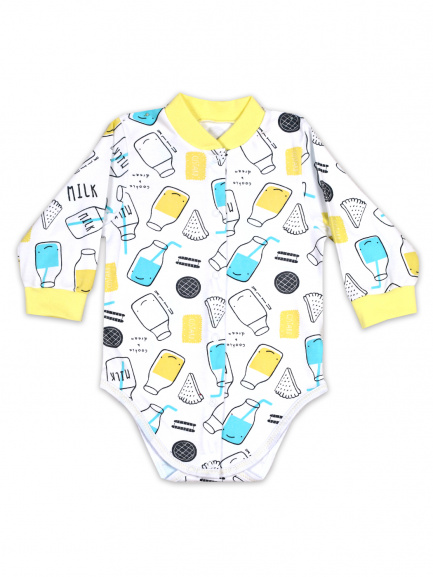 Боди для новорожденных Бутылочки