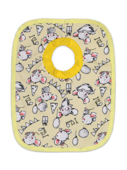 Нагрудник мышки/желтый