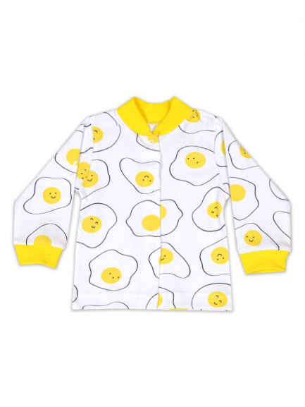 Кофта для новорожденного яичница