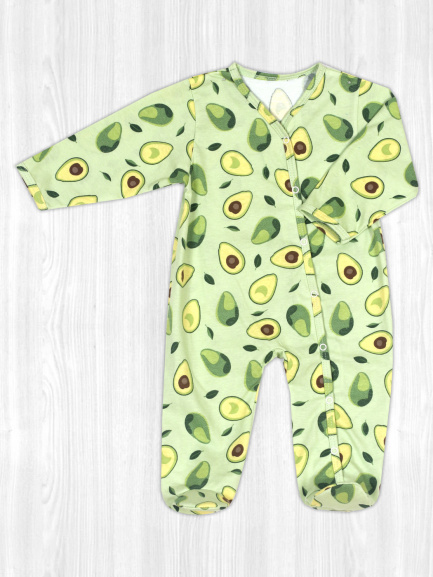 Комбинезон кулирка авокадо/мечта
