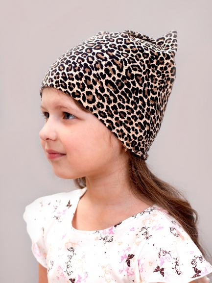 Шапка детская "Леопард"