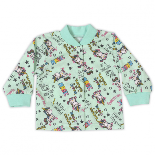 Кофта детская на кнопках веселый/пони