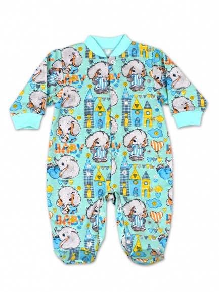 Комбинезон футер Малыш слоник