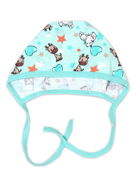 Чепчик интерлок флайзай/ментол