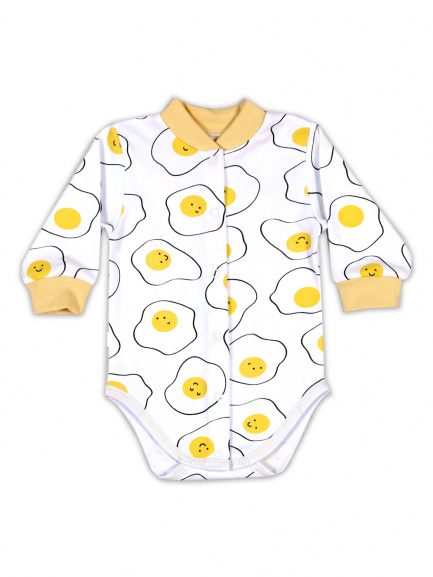 Боди для новорожденных Яичница