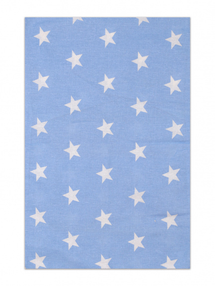 Наволочка 40*60см звёзды на синем