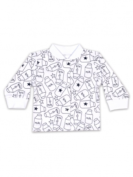 Кофта для новорожденного молоко