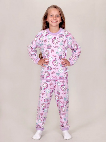 Пижама ПЖТ-54 сказка/единорог