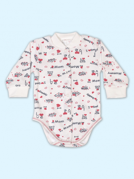 Боди для маленьких детей люблю/маму