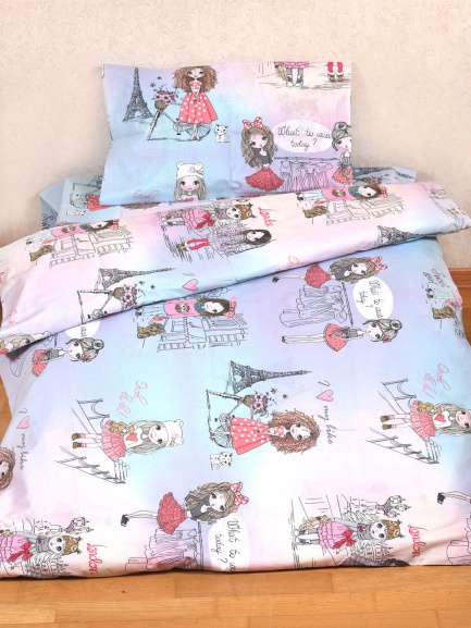 Комплект постельного белья 110*140