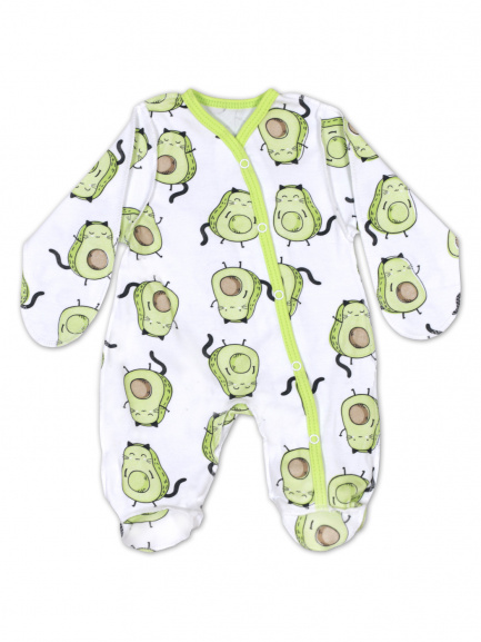 Комбинезон "Крошка" кот/авокадо