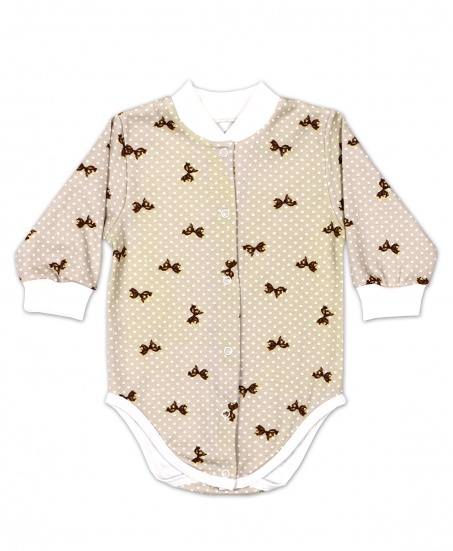 Боди для новорожденных бантики