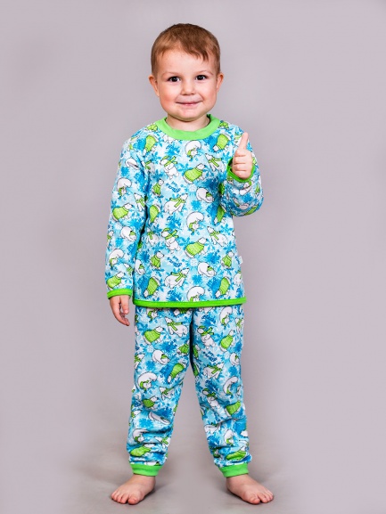 Пижама для мальчиков футер