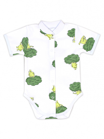 Боди для новорожденных брокколи