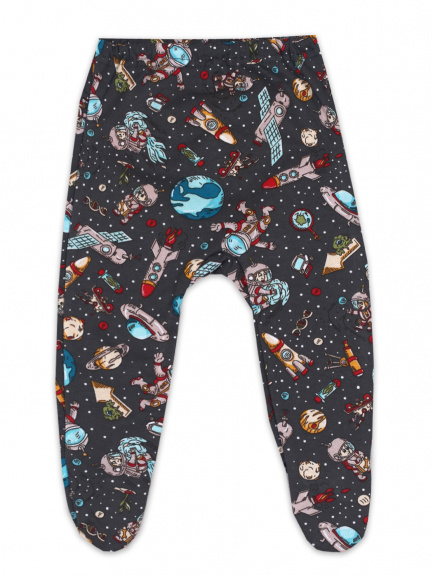 Ползунки на резинке Астронавты для деток