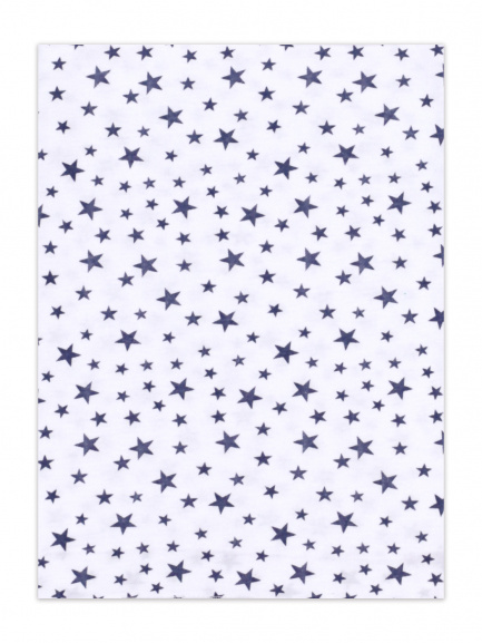 Пеленка трикотаж звезды/графит