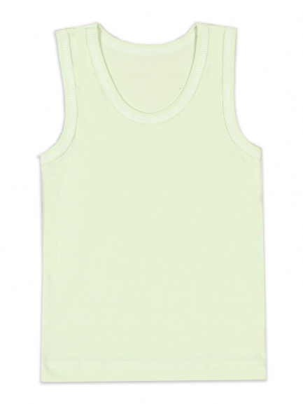 Майка для девочки светлый-салат