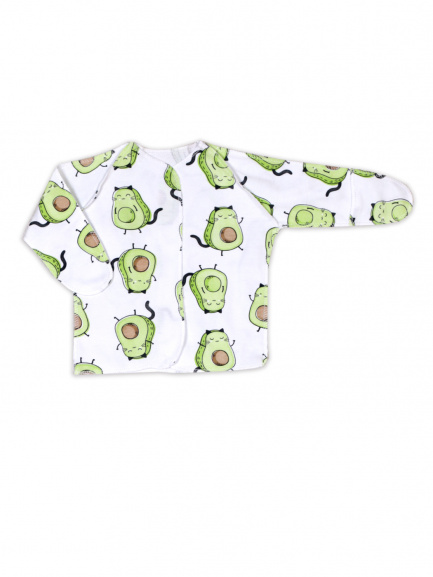 Распашонка о/з рук. на кнопках интерлок