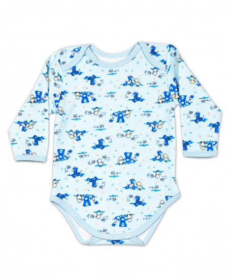 Боди для новорожденных Пони Голубой