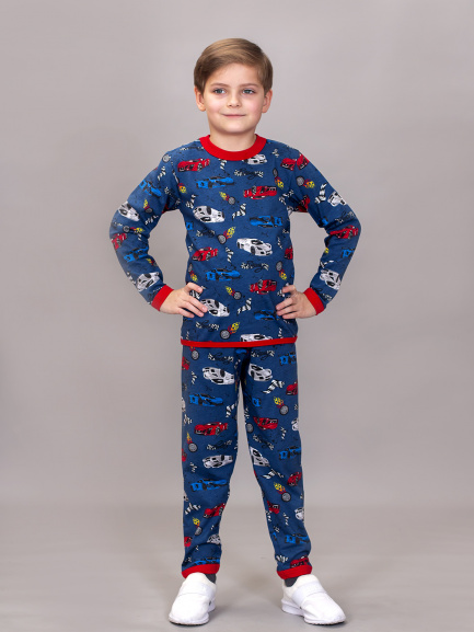 Пижама для детей формула/красный