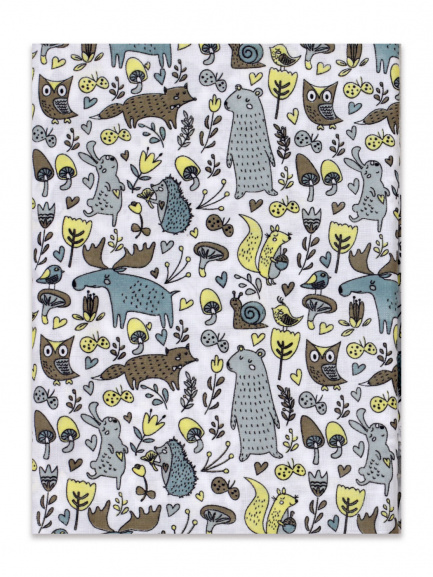 Пеленка муслин двойной лосяш