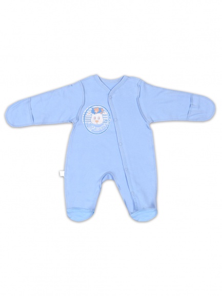 Комбинезон "Крошка" голубой