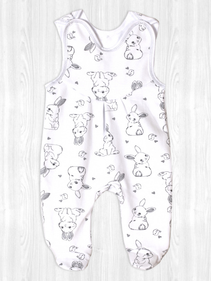 Ползунки длинные на кнопках ППг89 (ППг2ТрТУНЧ) крольчата/серые