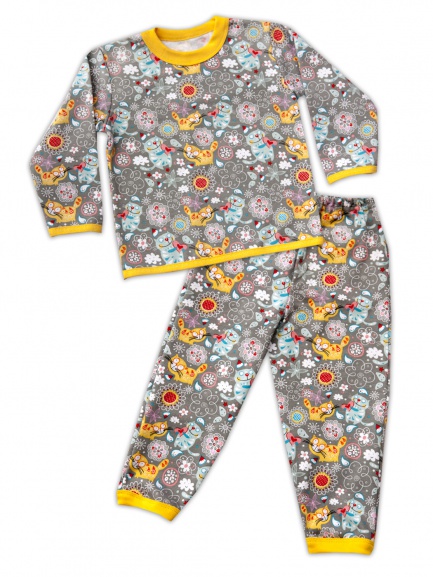 Пижама для мальчиков футер