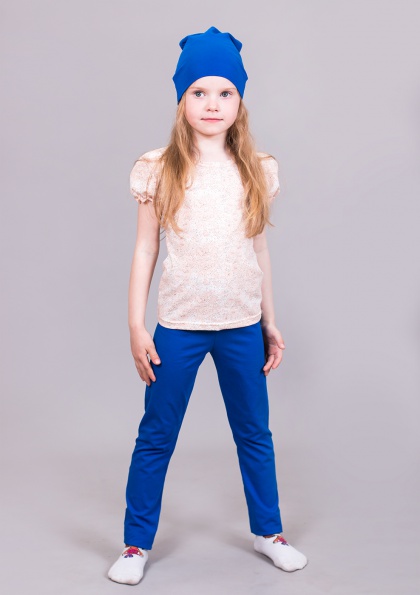 Леггинсы для детей синий