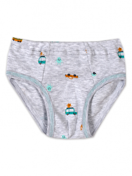 Трусы для мальчика меланж/монстры