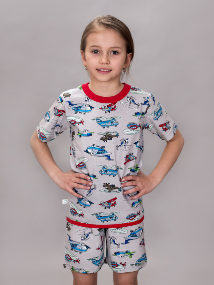 Пижама для детей футболка+шорты