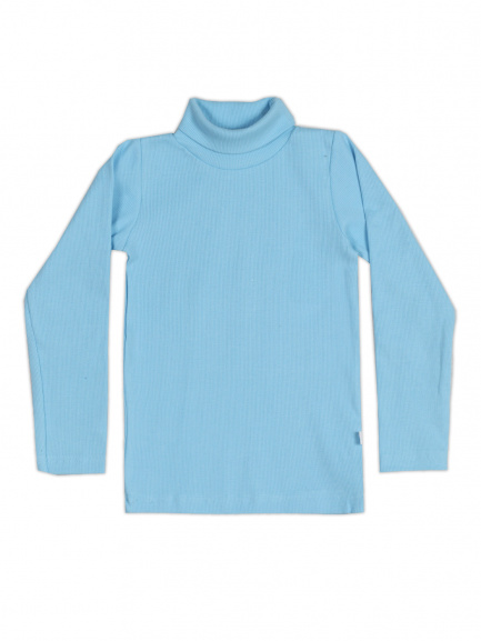 Бадлон однотонный светло-синий