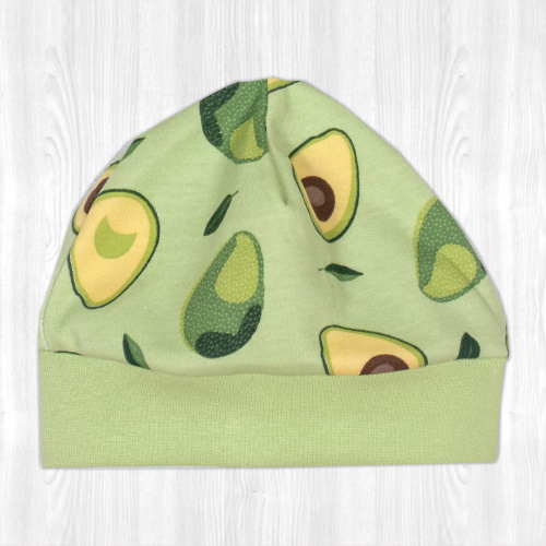 Шапочка детская авокадо/фрукт