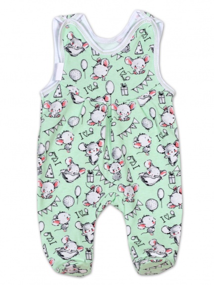 Ползунки длинные детские на кнопках