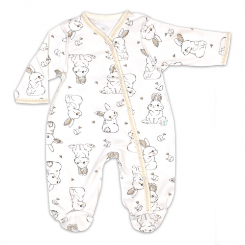 Комбинезон интерлок крольчата/милые