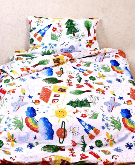 Комплект постельного белья 110*140