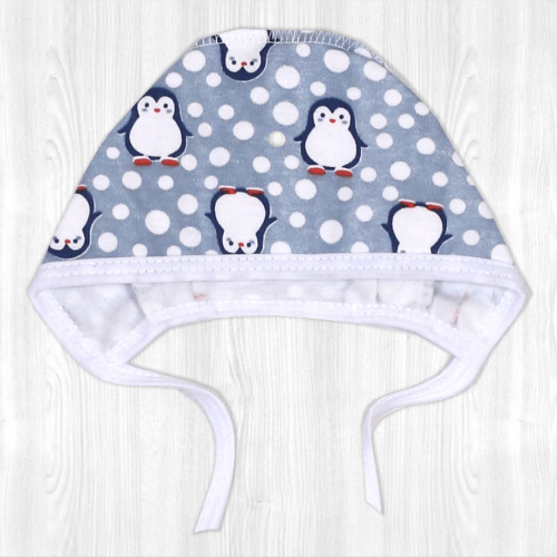 Чепчик пингвины