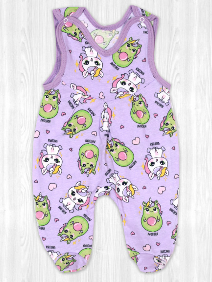 Ползунки длинные на кнопках ППг89 (ППг2ТрТУНЧ) авокот/единорог