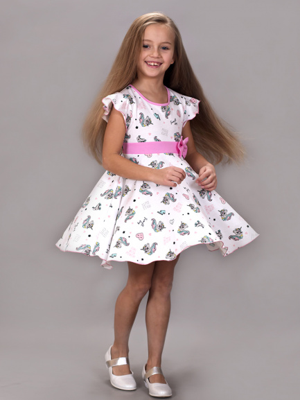 Платье детское пони/кони