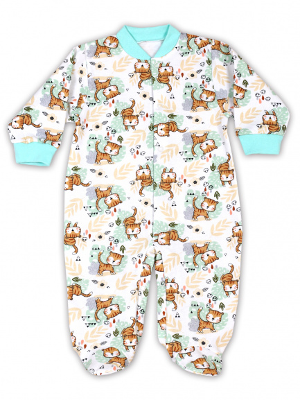 Комбинезон футер Тигры